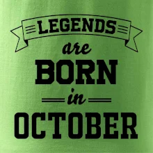 Legends are born in October