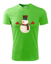 Vianočný snehuliak