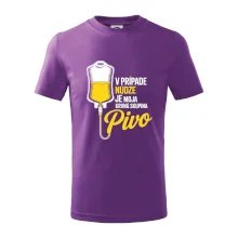 V prípade núdze je moja krvná skupina pivo