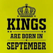 Kings are born in September