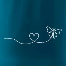 Dráha letu motýľa - srdce Dráha letu motýľa - srdce