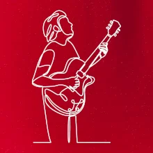 Gitarista jedným ťahom