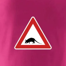 Dopravná značka - krysa Dopravná značka - krysa