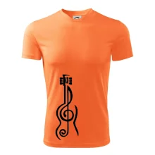 Husľový kľúč gitara Husľový kľúč gitara