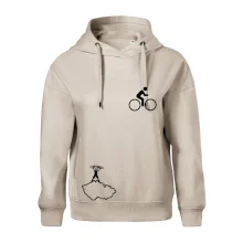 Mapa ČR + kolo na prsu