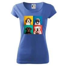 Psi šteňatá koláž