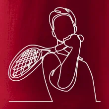 Tenista jedným ťahom