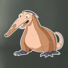 Mravčiar kreslený hnedý