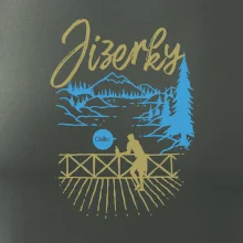 Jizerky - modrý les chill