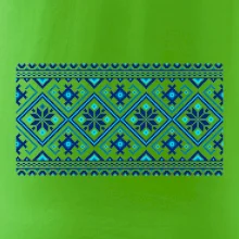 Ukrajinský vzor - modrý