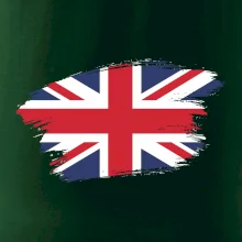 Britská vlajka roztrhaná