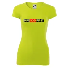 Put God first obdĺžnik Put God first obdĺžnik