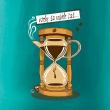 Vždy sa nájde čas na kávu (Pecka design)