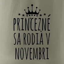 Princezné sa rodia v novembri