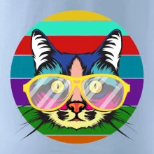 Mačka pri farebnom západe Mačka pri farebnom západe