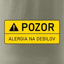 Pozor alergia na debilov