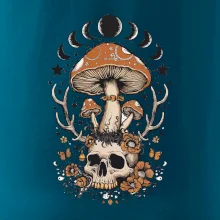 Goblincore magical mushroom