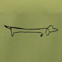 Jazvečík - kreslený