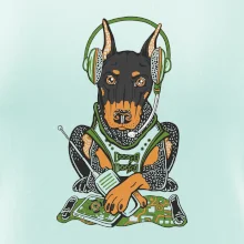 Bojový doberman (Pecka design)
