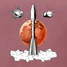 Raketoplán Mars Raketoplán Mars