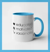 Educated motivated vaccinated