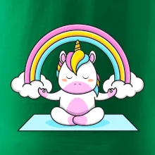 Yoga jednorožec - dúha