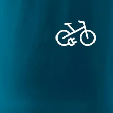 Obrázok kolesa na prsníku ebike