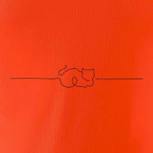 Mačka linka kreslená