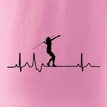 EKG hod oštepom žena