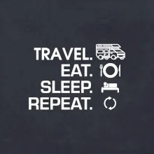 Eat sleep travel - alkovna