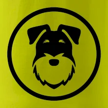 Bradáč v koliesku na prsníku