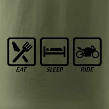 Eat sleep ride - cesta Eat sleep ride - cesta
