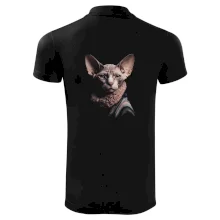 Kočka sphynx s límcem Kočka sphynx s límcem