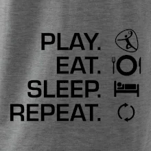 Play Eat Sleep Repeat hádzaná