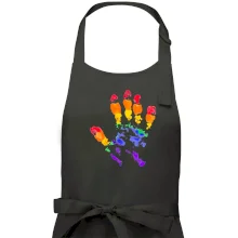 LGBT hand print
