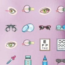 Očný lekár ikony
