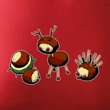 Gaštanové zvieratká - v rade