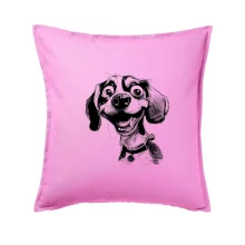 Čiernobiela karikatúra bígl