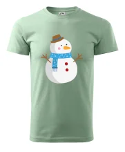 Snehuliak so šálom