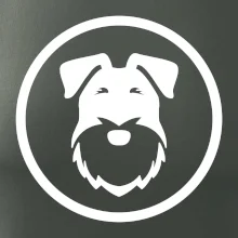 Bradáč v koliesku na prsníku