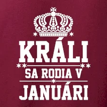 Králi sa rodia v januáry