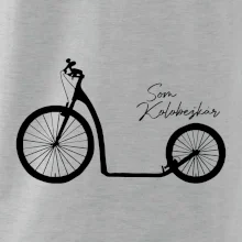 Som kolobežkár veľké a malé koleso