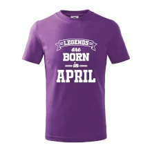 Legends are born in April