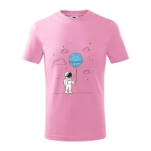 Astronaut s balónikom Astronaut s balónikom