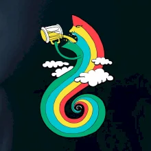 Pijem ako dúha (Pecka design)