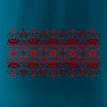 Ukrajinský vzor - červený