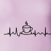 EKG hrnček kávy EKG hrnček kávy