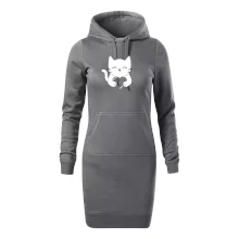 Mačka drží srdce Mačka drží srdce