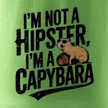 I'm not a hipster, I'm a capybara