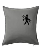 Kominík logo + nápis na zádech